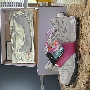 Women's NIKE Lunar Embellish with interchangeable color pink or baby blue